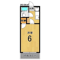 ホワイトグリーン新館の物件間取画像